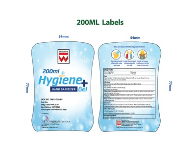 200 mL Label (Hygiene Plus  Bottle 200ml Label 1 Mb)